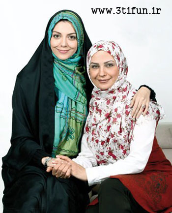 عکس یادگاری و دیدنی لعیا زنگنه و آزاده نامداری در کنار هم