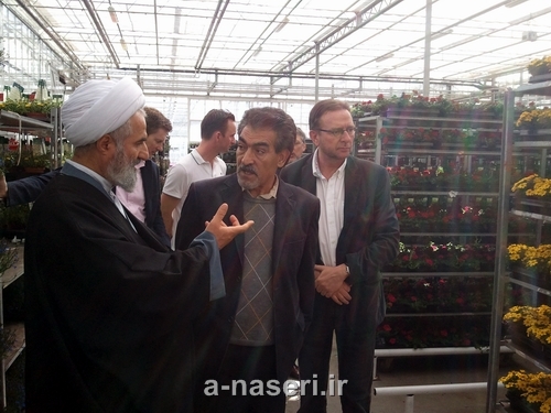 ديدار حجت الاسلام ناصري با سرمايه گذاران در هلند