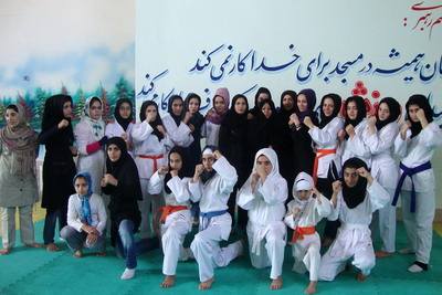 بانوان کاراته کا استان اردبیل