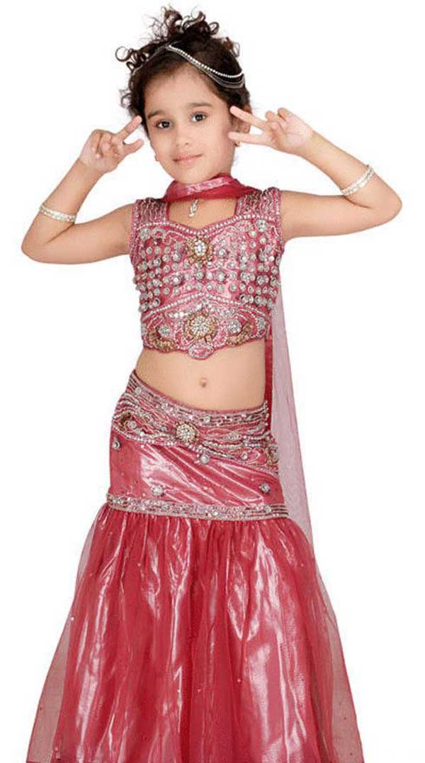 ژورنال لباس کودک - مدل های لباس هندی - ویژه دختر کوچولو ها