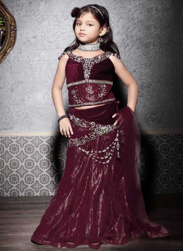 ژورنال لباس کودک - مدل های لباس هندی - ویژه دختر کوچولو ها