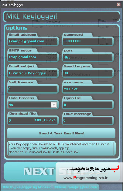 MKL Keylogger