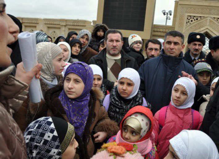 حجاب در آذربایجان+محجبه+حجاب