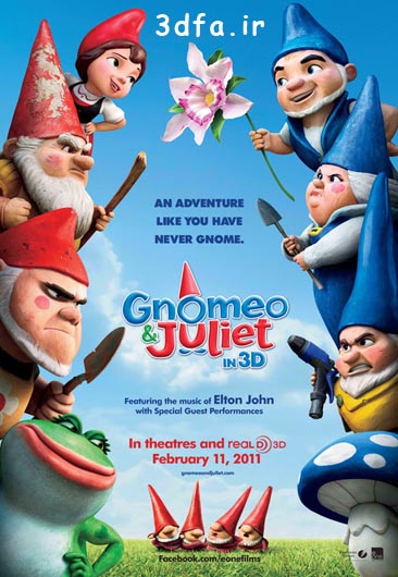 Gnomeo and Juliet 3D 2011_BluRay_720p Half Side By Side | www.3dfa.ir