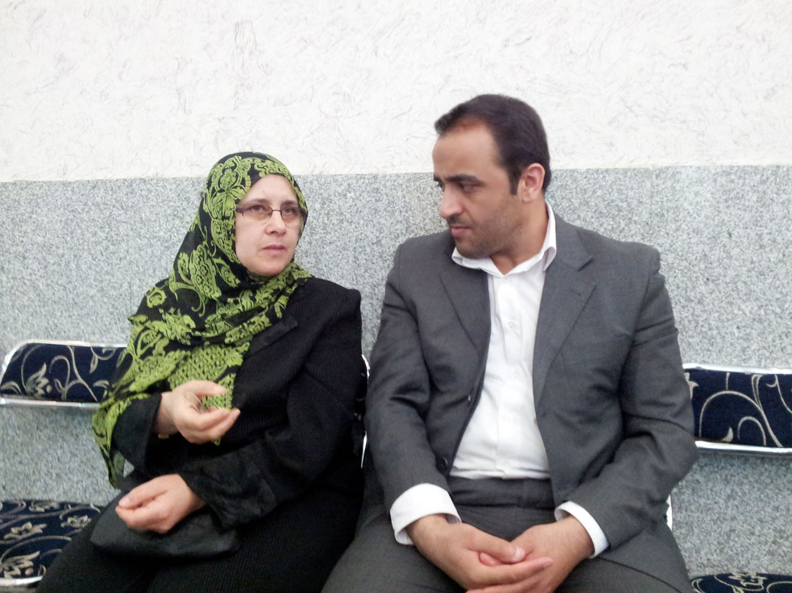 خانم هدی کایا بانوی مبارز کشور ترکیه در حاشیه همایش رسالت جهانی اسلام در دیدار با مهندس وحید کاظم زاده دبیر کمیسیون حقوق بشراسلامی در شمالغرب کشور