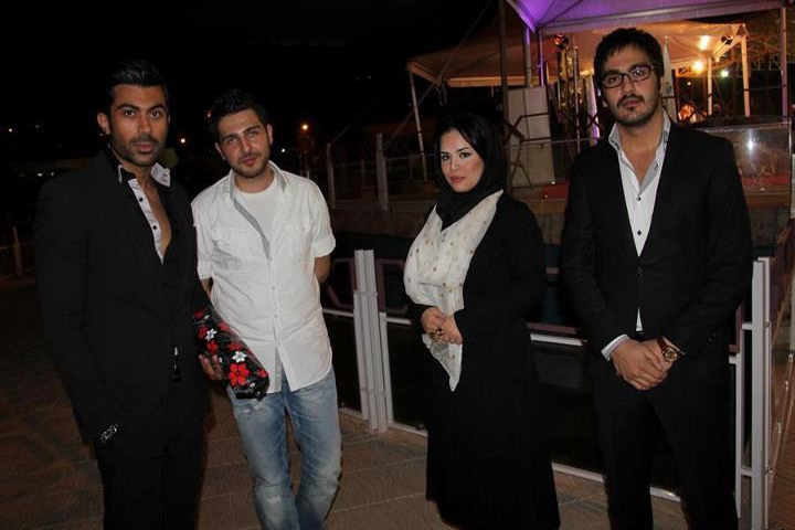 عکس جدید میلاد کی مرام ، ملیکا شریفی نیا و محمدرضا غفاری در جشن نفس