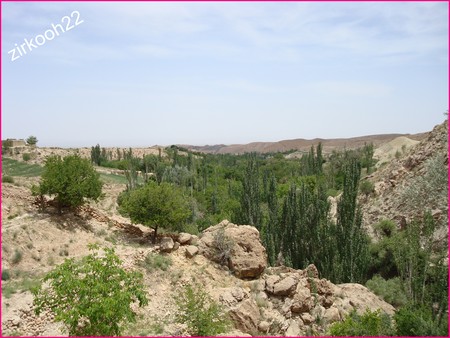 نمایی از باغزارها