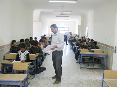 برگزاری امتحانات نوبت دوم خرداد 91 پایه پنجم