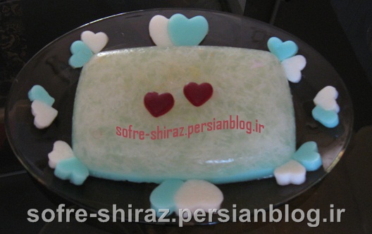 ژله پالوده سفره شیراز