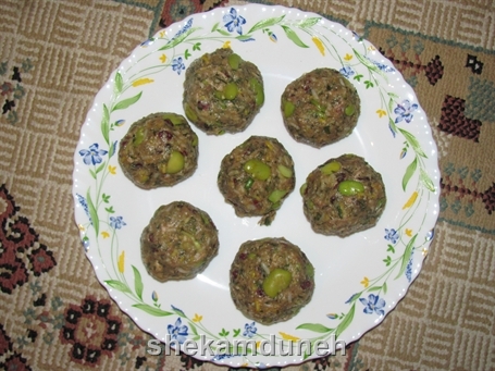 کوفته شیوید باقالی