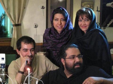 عکس: رضا صادقی و شهاب حسینی در کنار همسرانشان