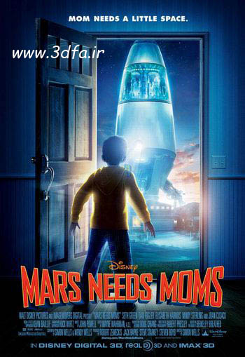 Mars Needs Moms 3d Full HD Full side by side,مریخ به مادر نیاز دارد فول اچ دی ساید بای ساید