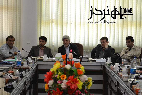 نشست خبری سرپرست فرمانداری دزفول با اصحاب رسانه - عکاس: محمدرضا شرفی فر -  (هنر دز) 