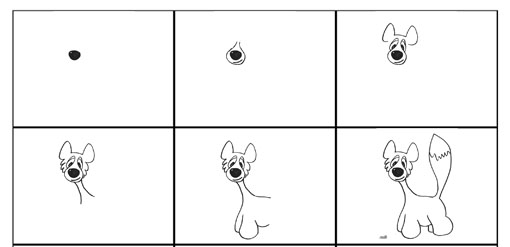 آموزش نقاشی کودکان - روباه