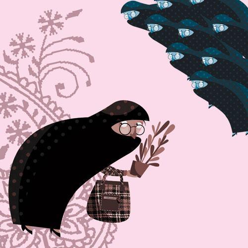 تیپهای مختلف بانوان در متروی تهران + تصاویر خنده دار
