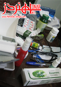 داروهای استاد سیادت (عکاس: پوپک)
