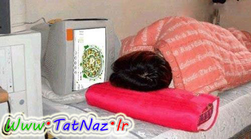 عکس های بسیار خنده دار و دیدنی از معتادان اینترنتی ، www.irannaz.com