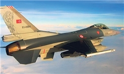 ارتش ترکیه جنگنده‌های "اف ۱۶" خود را در مرز سوریه مستقر کرد 1