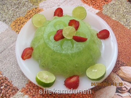 ژله فالوده ای لیمو