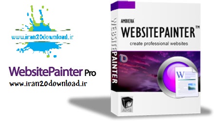 دانلود نرم افزارطراحی صفحات وب بدون دانش فنی با نرم افزار WebsitePainter Pro 2.1