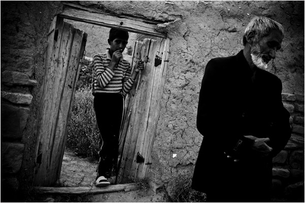 Father's tears for dead son