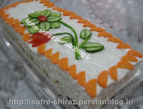 کیک مرغ - سفره شیراز سفره شیراز