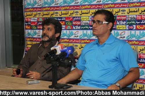 کنفرانس خبری داماش - پیکان تهران