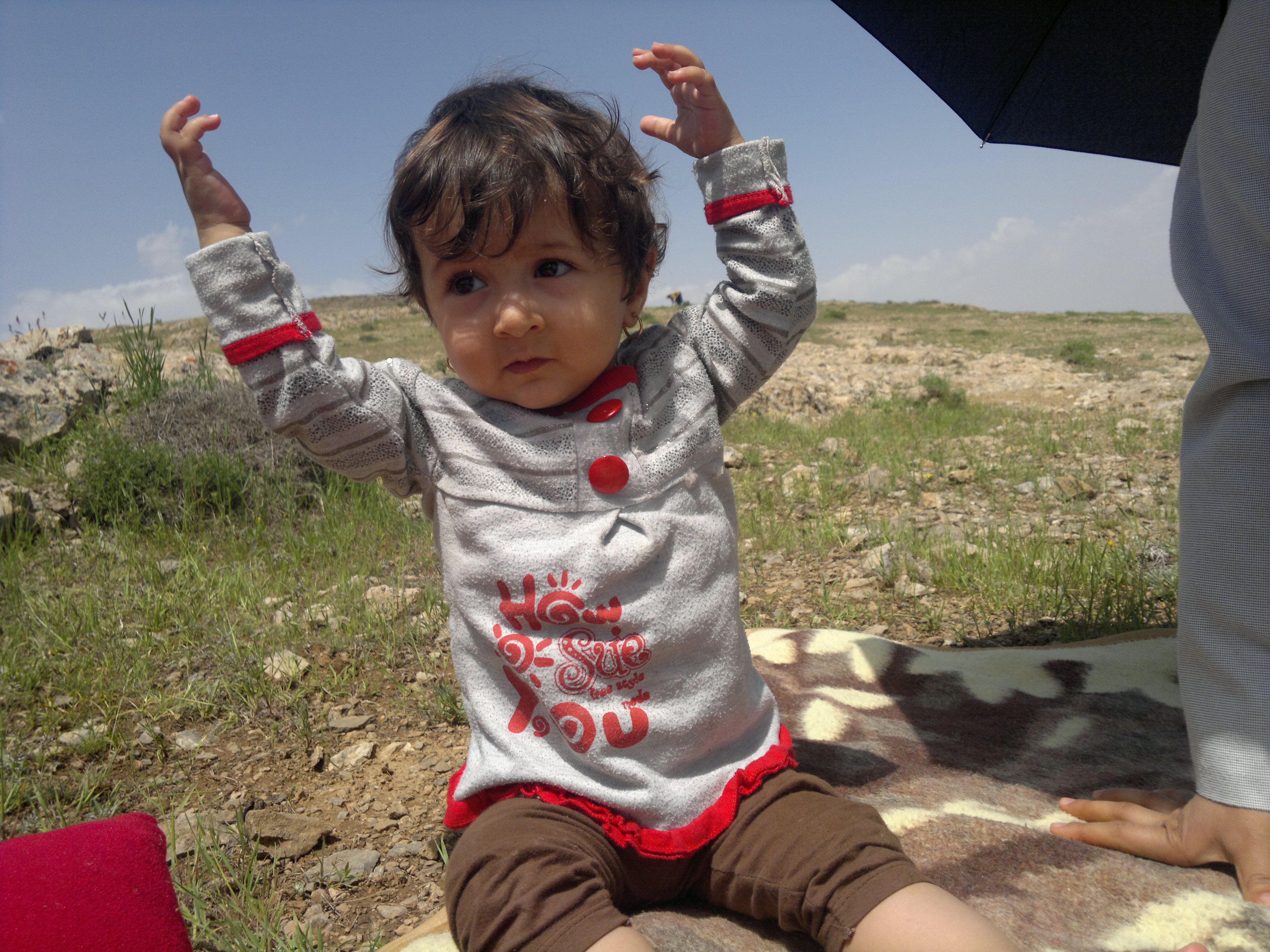 حنانه در یک سالگی