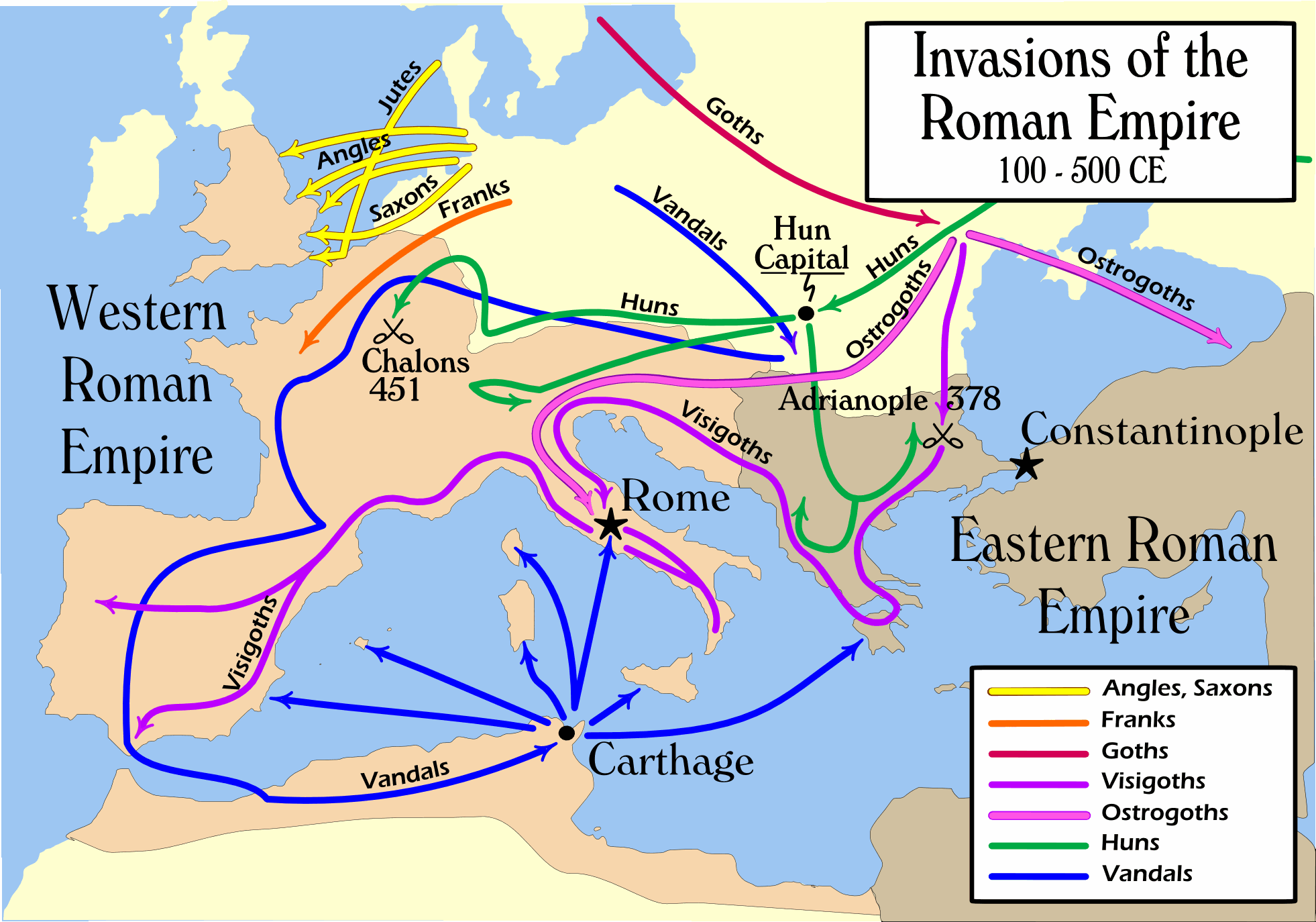 فروپاشی امپراتوری روم غربی 1