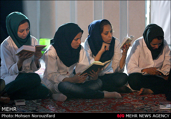 عکس های مراسم احیا شب بیست و یکم ماه مبارک رمضان مرداد 91