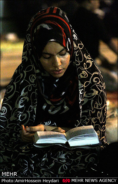 عکس های مراسم احیا شب بیست و یکم ماه مبارک رمضان مرداد 91