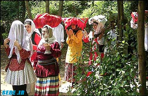 رسم و رسوم ازدواج و خانواده عروس داماد در خمینی شهر
