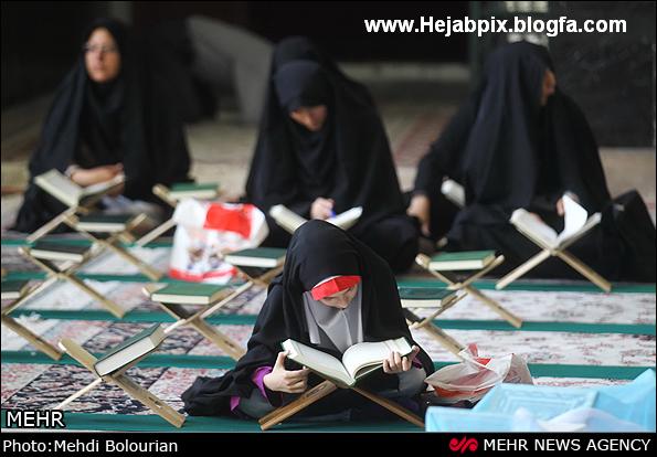 محفل انس با قرآن کودکان در حرم مطهر رضوی