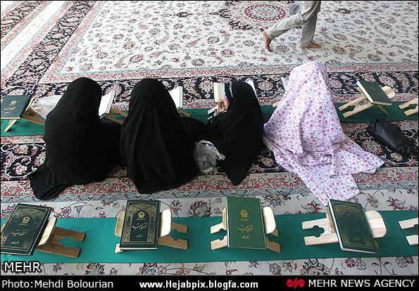 محفل انس با قرآن کودکان در حرم مطهر رضوی