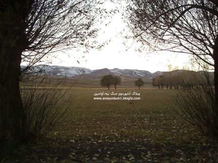 غروب خورشيد در آواجيق