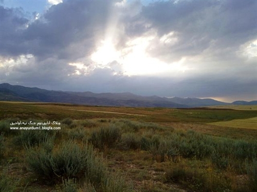 غروب خورشيد در آواجيق