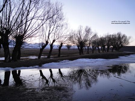 غروب خورشيد در آواجيق