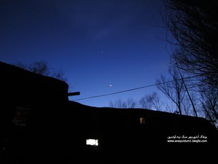 غروب خورشيد در آواجيق