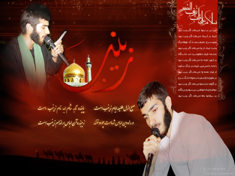 مداح بسیجی شهید حجت 