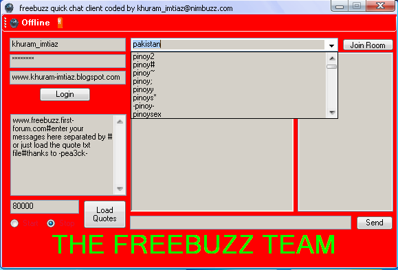 freebuzz quick chat Freeee