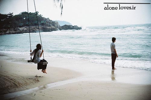 چیزی جز تنهایی با من نیست.....