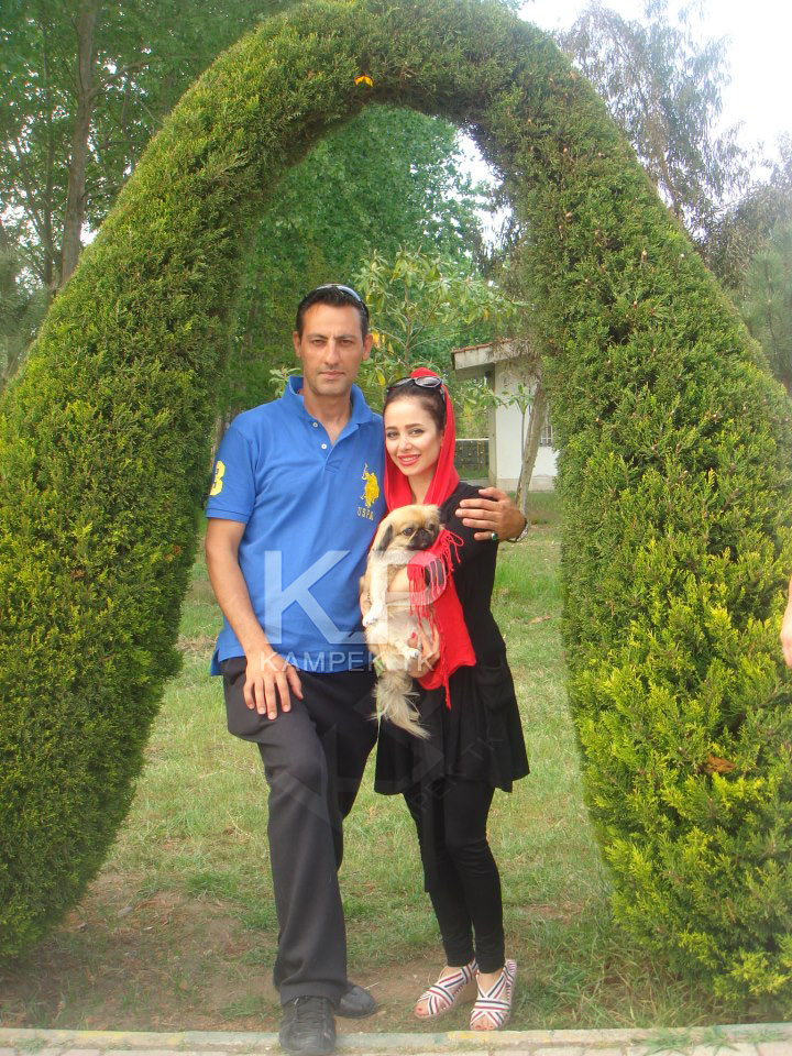 جدید ترین عکس الناز حبیبی و همسرش