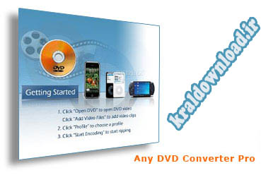 تبدیل فرمت های تصویری ,Any DVD Converter Professional 4.0.7