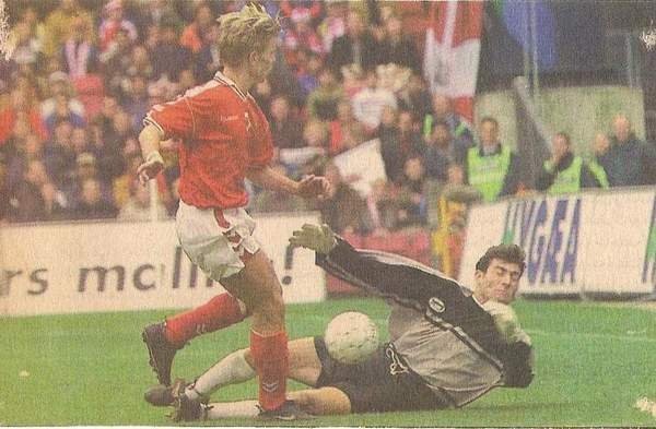 هادی طباطبایی - بازی دوستانه ایران و دانمارک