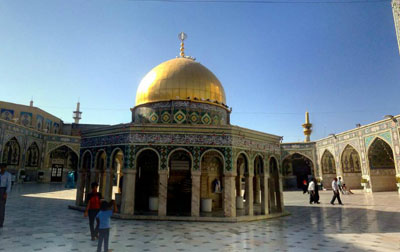 تصاویر 3 بعدی صحن قدس شاد حرم امام رضا علیه السلام