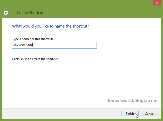 Shortcut name2