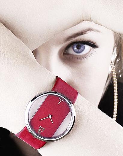 خرید ساعت زنانه ارزان قرمز