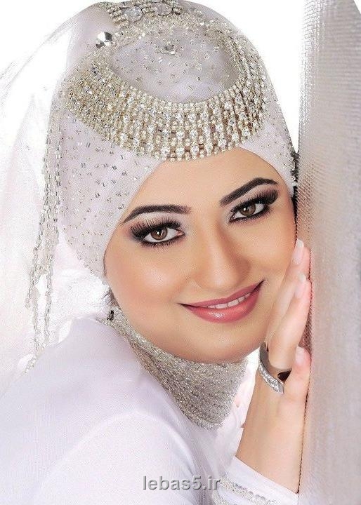 مدل لباس عروس قشنگ با حجاب
