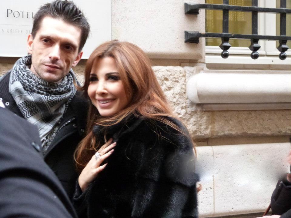 Nancy Ajram From Paris and in Elie Saab Fashion Show 2013