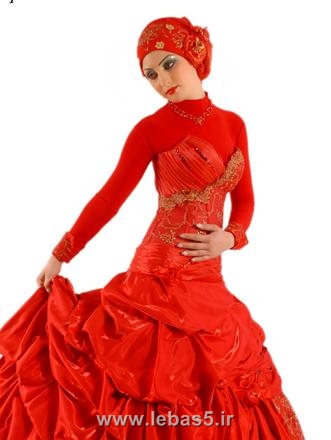 مدل لباس نامزدی 2013 با حجاب
